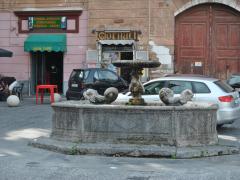 Conservazione Restauro Fontana Statua Carita2