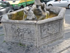 Conservazione Restauro Fontana Statua Carita8
